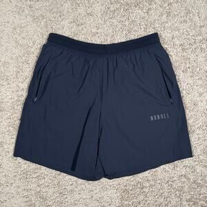 NOBULL Navy Athletic Shorts